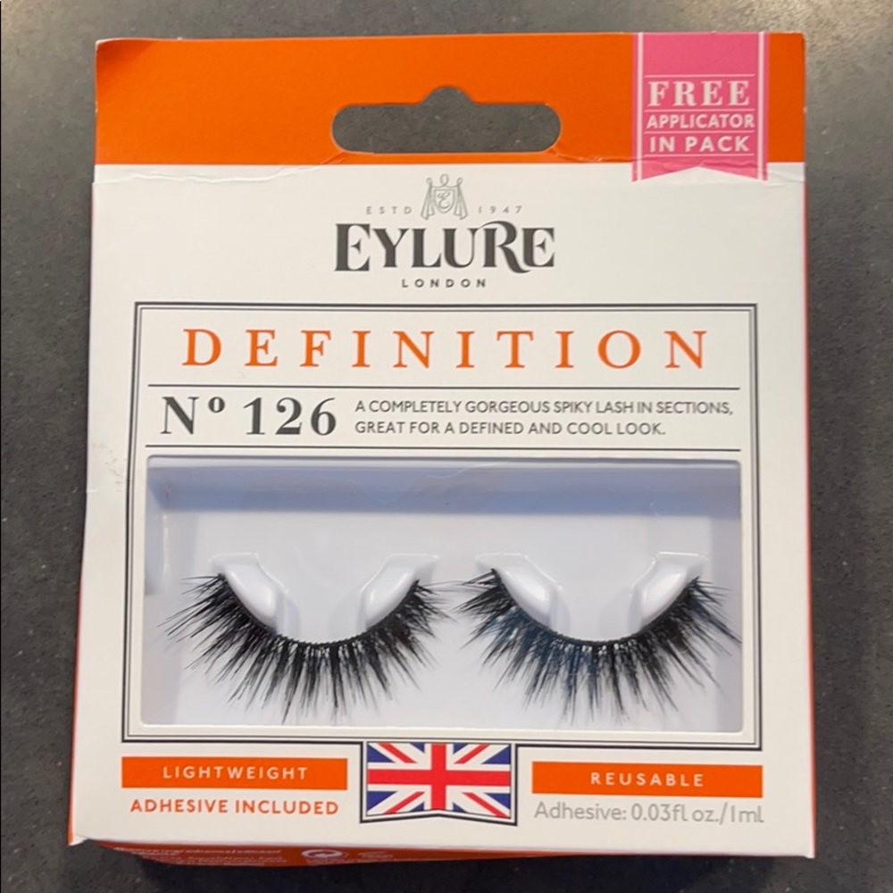 Eylure fake eyelash bundle style 126